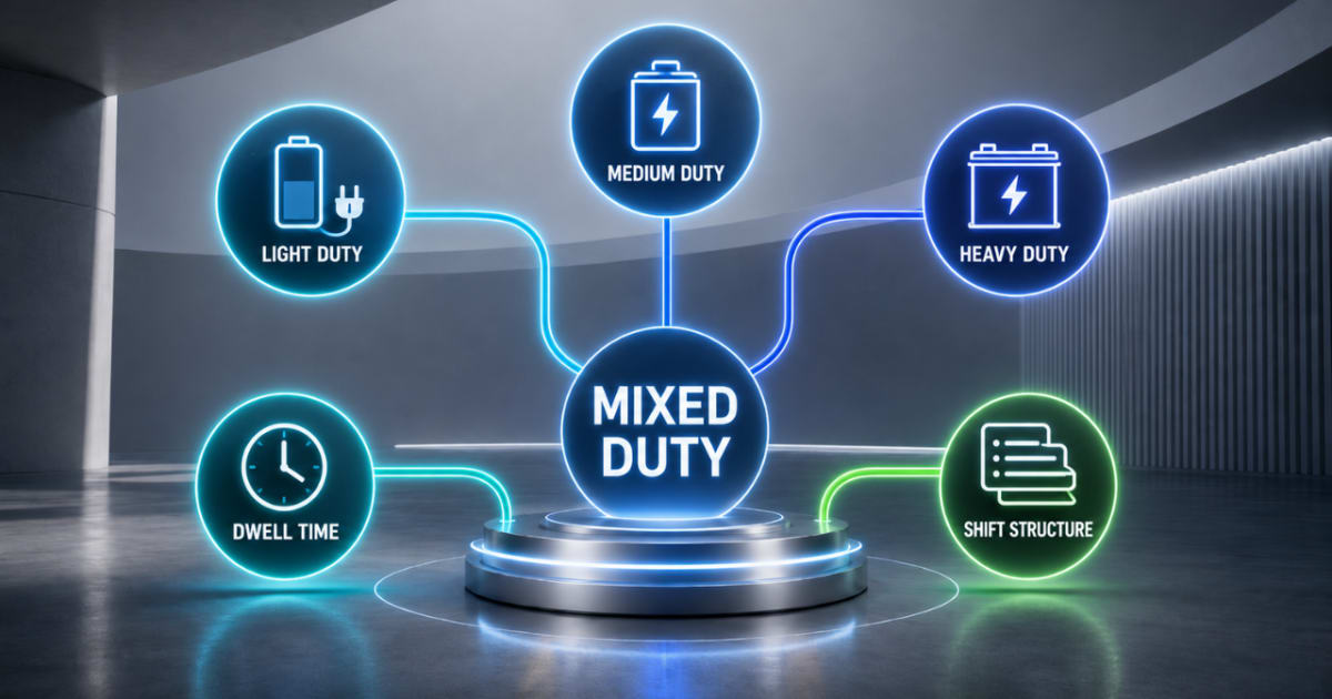 How To Set Up Charging For A Mixed-Duty Commercial Fleet