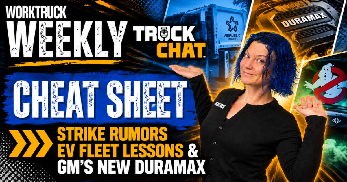 Truckers’ Strike Rumors, Electric Fleet Lessons, and GM’s New Duramax Lead This Week’s News