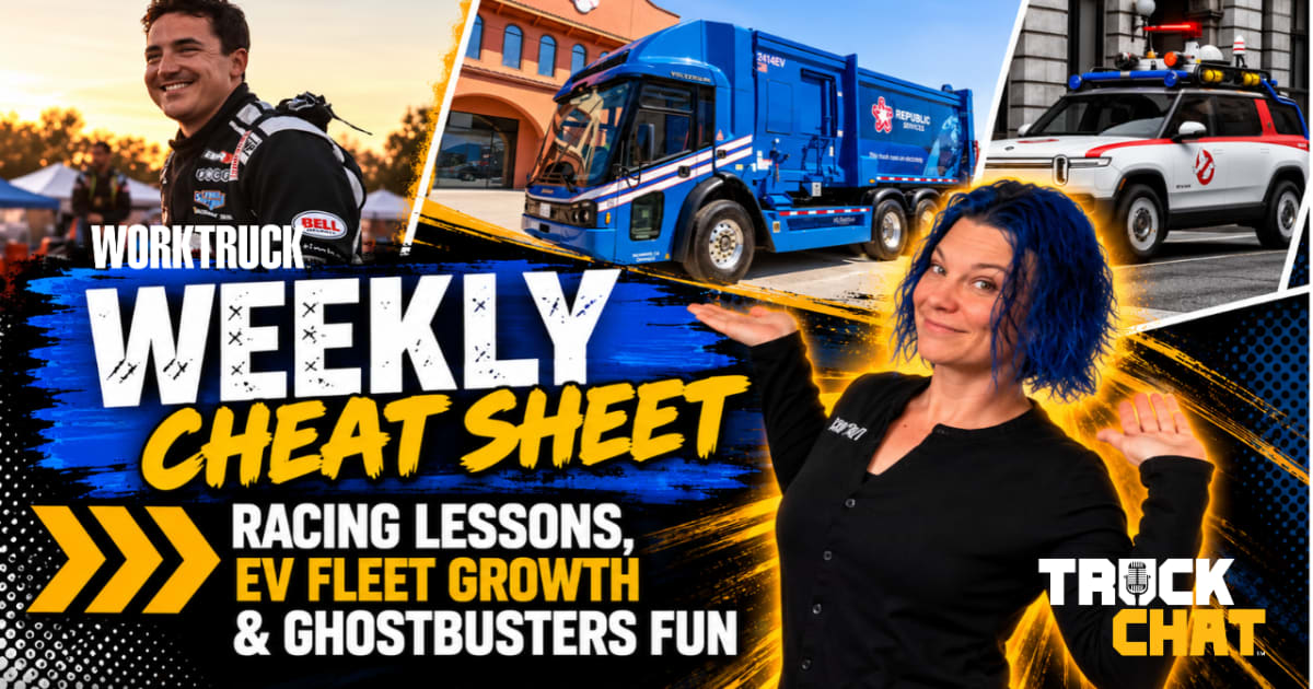 Racing Lessons, Electric Fleet Growth, and Ghostbusters Lead This Week's Work Truck News