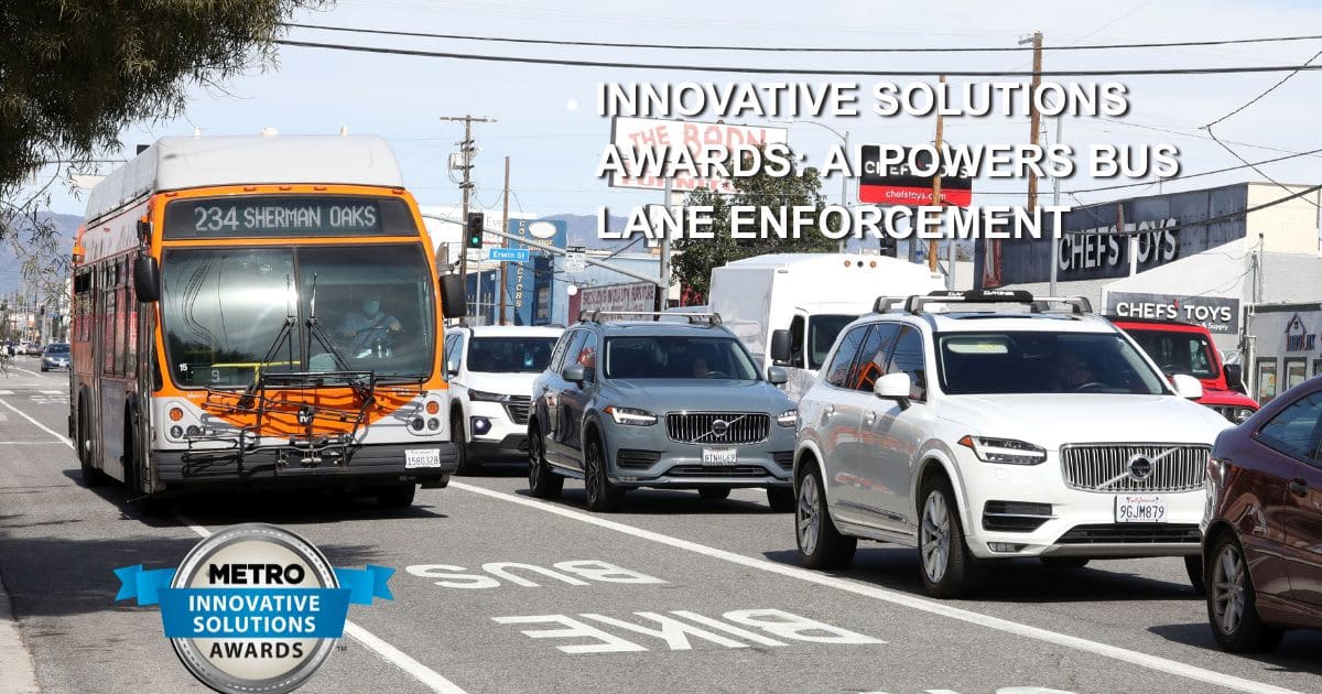 LA Metro, City of West Hollywood, and Partners Advance Smarter Bus Lane Enforcement