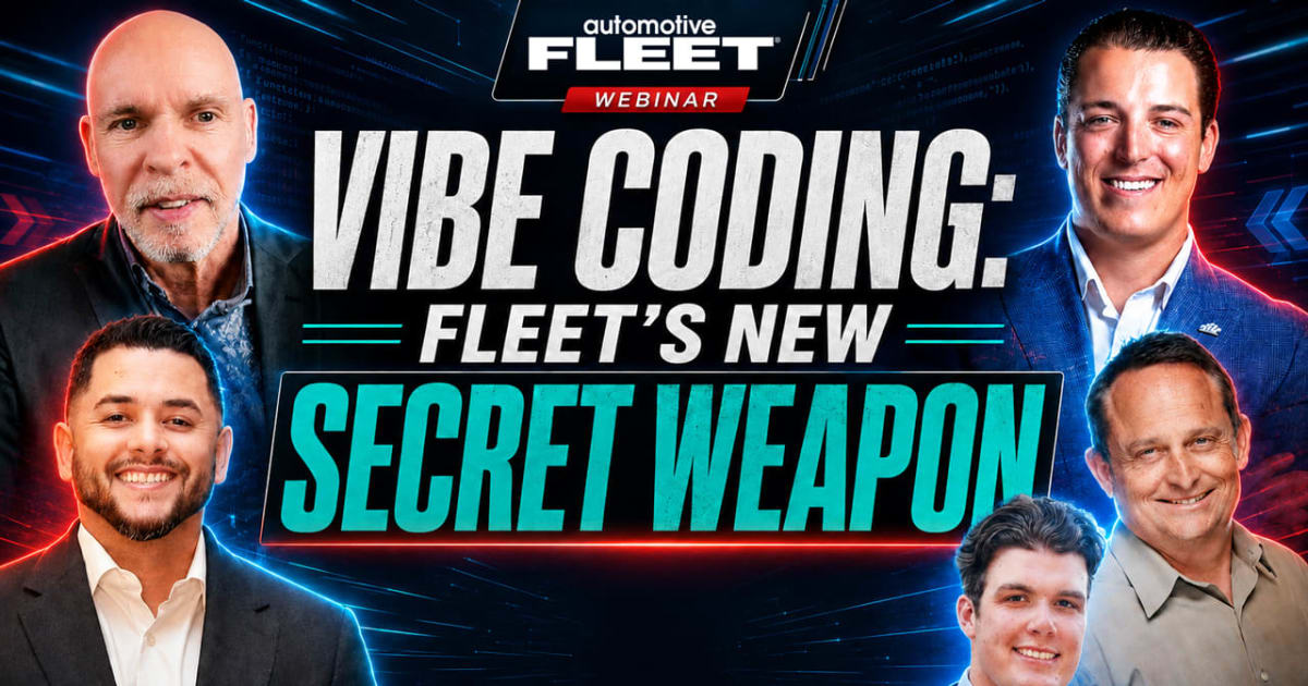 Aug. 25 Webinar: Build Custom Fleet Tools With AI and Vibe Coding