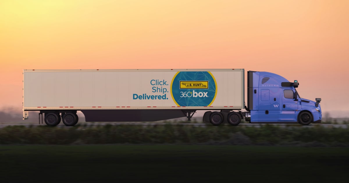 J.B. Hunt, Waymo Add Wayfair to Autonomous Trucking Pilot | Heavy