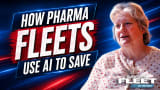 Syneos interviewee with How Pharma Fleets Use AI to Save text overlay