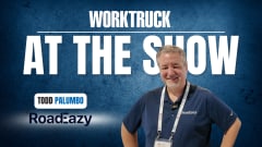 Todd Palumbo of RoadEazy discusses telematics solutions designed for small and midsize fleets during an At The Show interview with Work Truck.