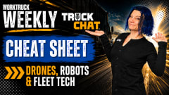 Lauren Fletcher presents Weekly Truck Chat Cheat Sheet, Drones, Robots & Fleet Tech