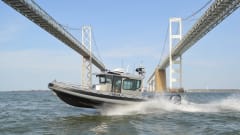 MD patrol boat on water