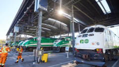 GO Transit railcars