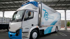 California Clean Truck Program demo vehicle. 