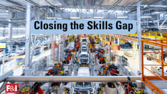 inside of an automotive manufacturing facility, Closing the Skills Gap, F&I and Showroom