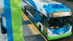 A Community Transit Swift Green Line bus