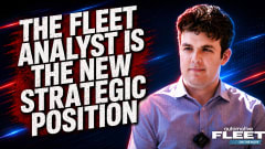 Title card with Reed Jackson: The Fleet Analyst is the new Strategic Position