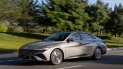 Photo of Hyundai Elantra being driven on a road