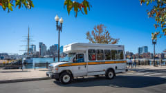 An MBTA paratransit vehicle.