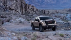 GMC Sierra in desert