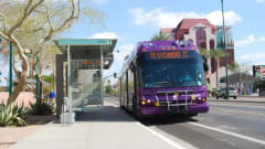 A Valley Metro bus
