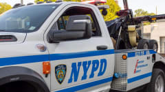 NYPD city vehicle