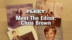 Montage of old photos of Chris Brown