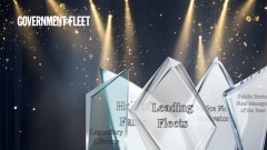 image showing several awards with the Government Fleet logo.