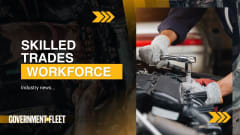 A graphic showing a mechanic and car engine. 