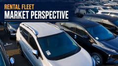 car being sold with text rental fleet market perspective