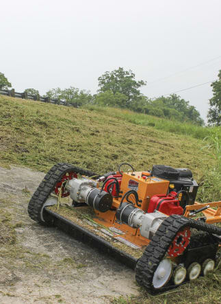 A Remote-Controlled Slope Mower | Government Fleet