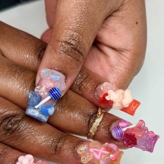 More Is More - Junk Nails: When Maximalism Meets Nail Art