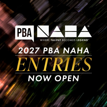 a PBA NAHA announcement that entries are open for 2027