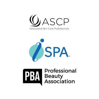 The logos of ASCP, ISPA and PBA