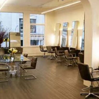 A hair salon.