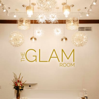 The Glam Room front desk