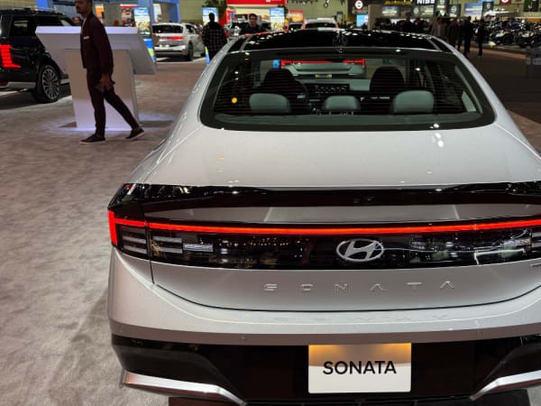 Hyundai exterior car shot LA Auto Show