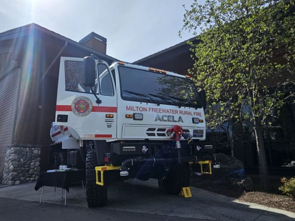 An Acela Monterra 6x6 for Milton Freewater Rural Fire District