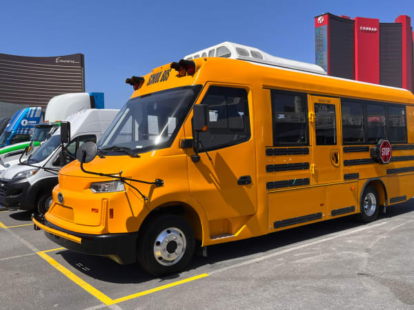 BYD yellow school bus