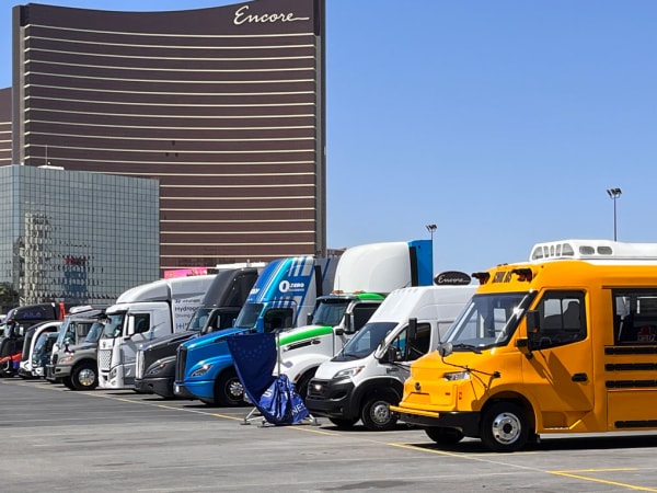 Line of electric, hydrogen, and alternative fuel commercial vehicles