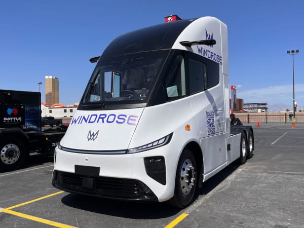 Windrose zero-emissions truck