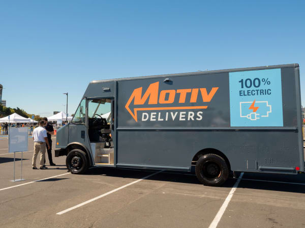 Motiv electric walk in van