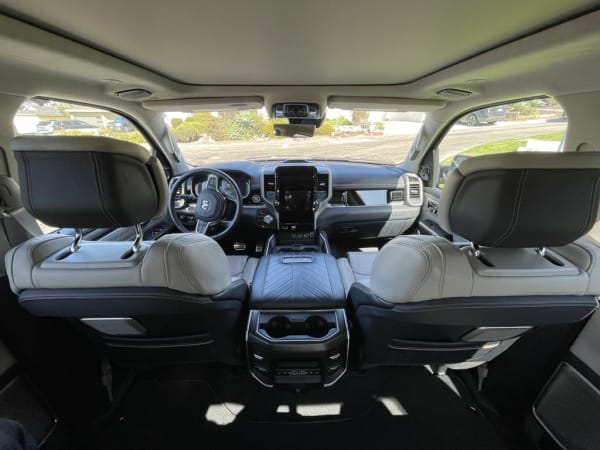 Interior of 2025 Ram 1500 Tungsten