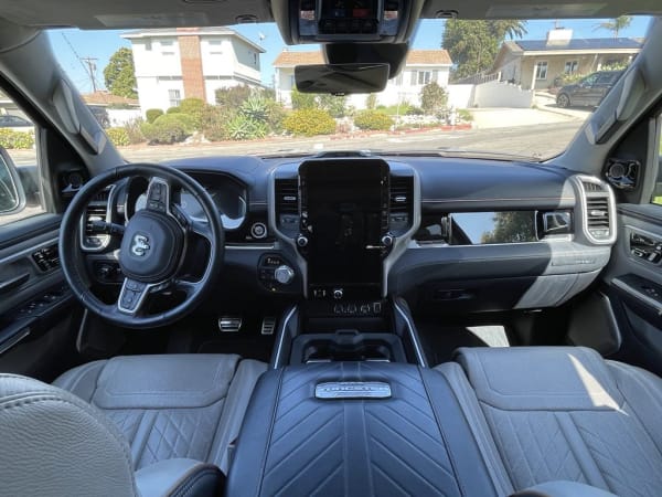 Interior of 2025 Ram 1500 Tungsten