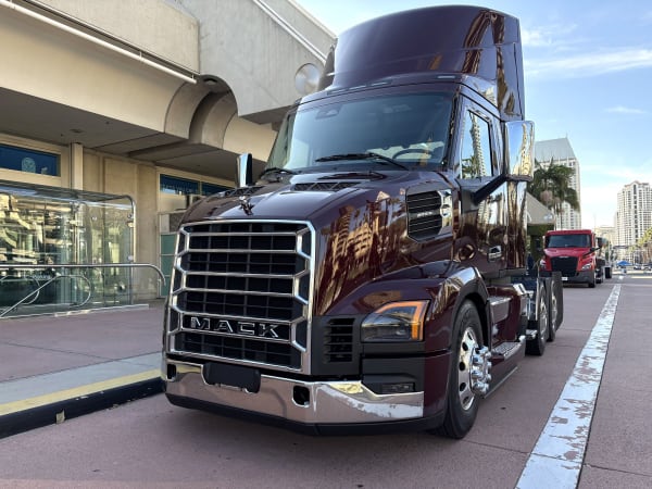 Mack Anthem outdoors at ATA MC&E expo