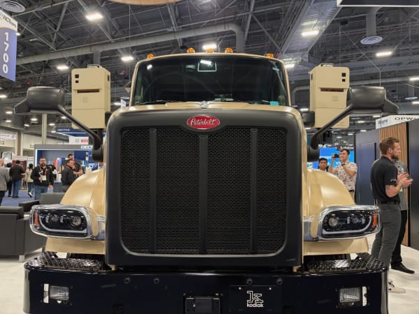 Kodiak autonomous Peterbilt truck. 