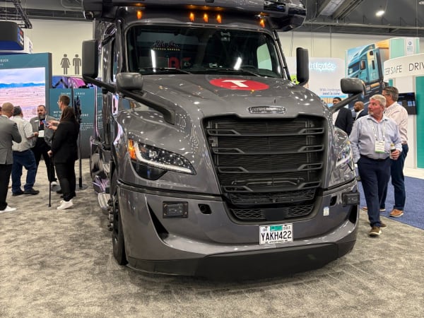 Torc Freightliner Cascadia.