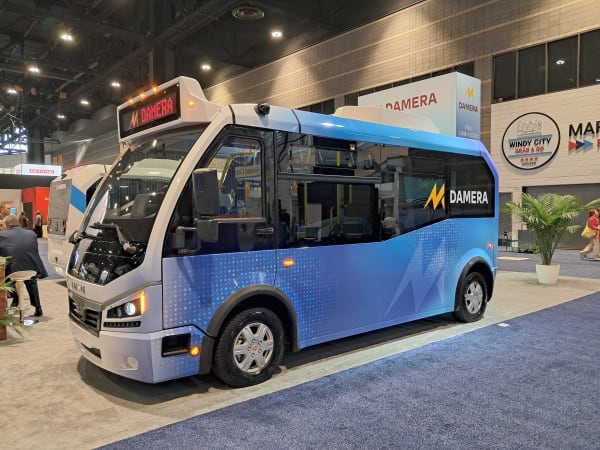 A Karsan/Damera vehicle at APTA EXPO