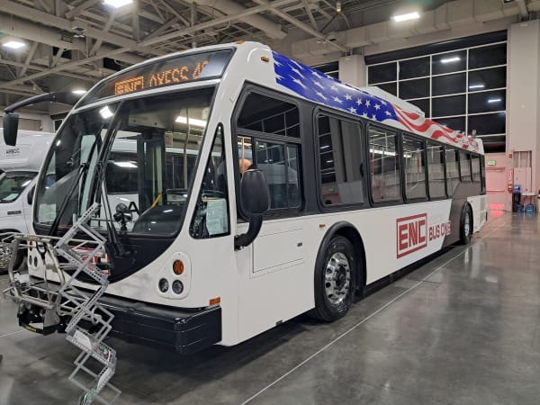 An ENC Axxess bus