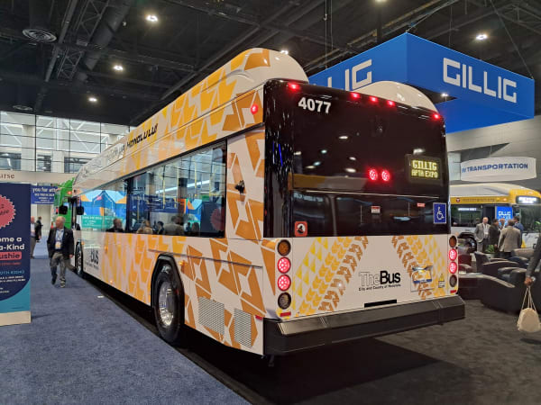 A GILLIG vehicle for Hawaii's TheBus