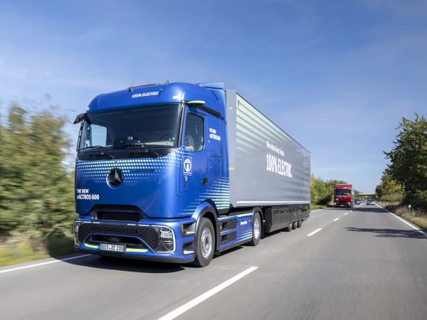 Mercedes-Benz 130 years of trucking. 