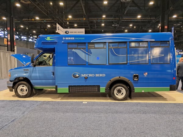 A MicroBird D-Series vehicle