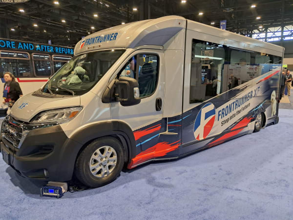 A New England Wheels Frontrunner vehicle