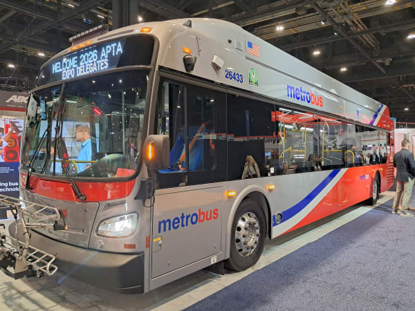 A New Flyer bus for WMATA