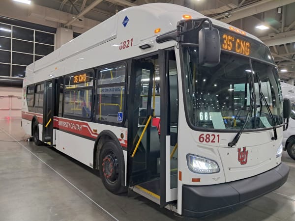 A New Flyer bus