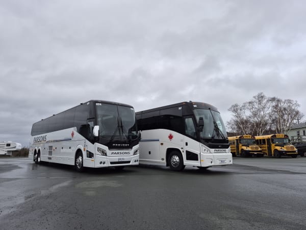 Parsons & Sons bus fleet